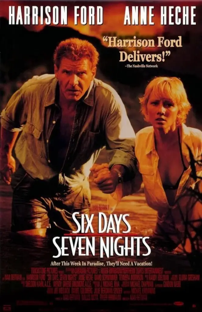 Six Days Seven Nights (1998) 7 คืนหาดสวรรค์ 6 วันอันตราย